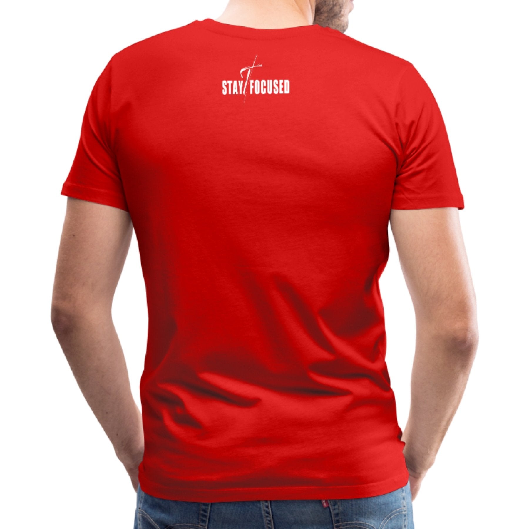 Mens Graphic T-Shirt - Stay Focused Motivational Inspiration