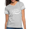 Womens Graphic Vintage Tee - Team Jesus Sport T-shirt